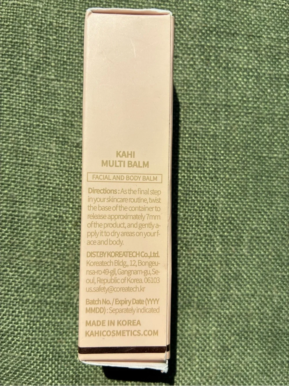 KAHI Multi Balm Facial & Body Balm – 0.31 oz – New